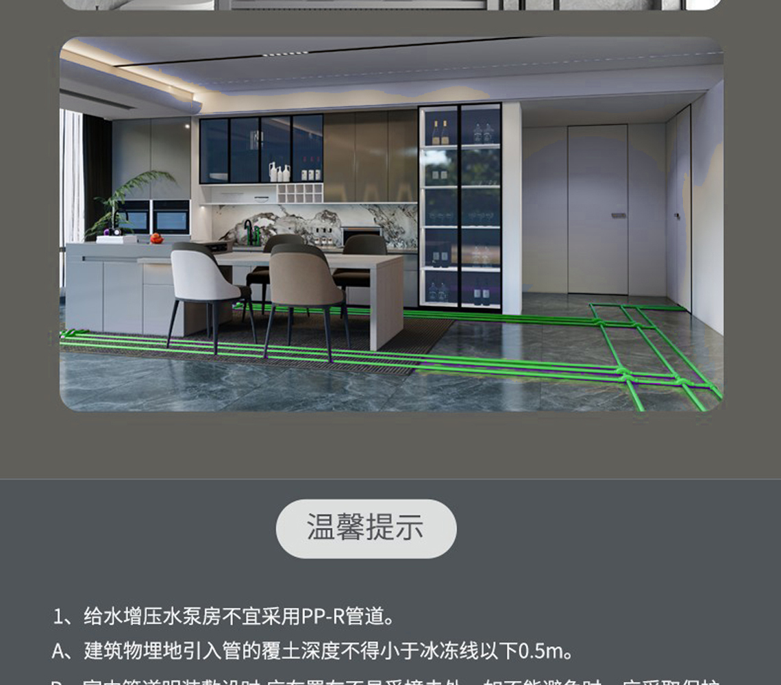 龍勝安居系列PPR水管