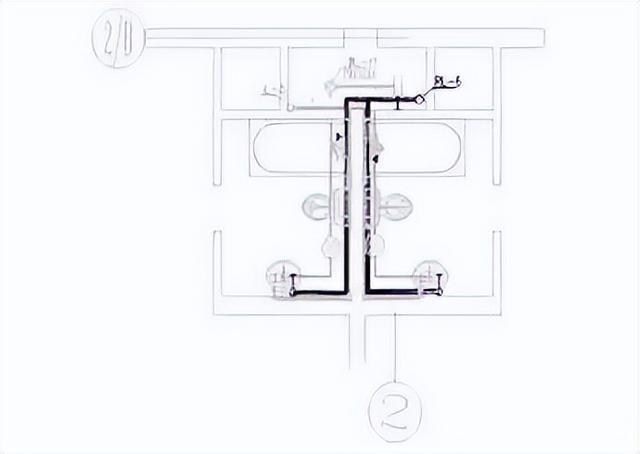 三層熱水回水系統圖實例施工，連十層圖紙都有！快快學習一波！